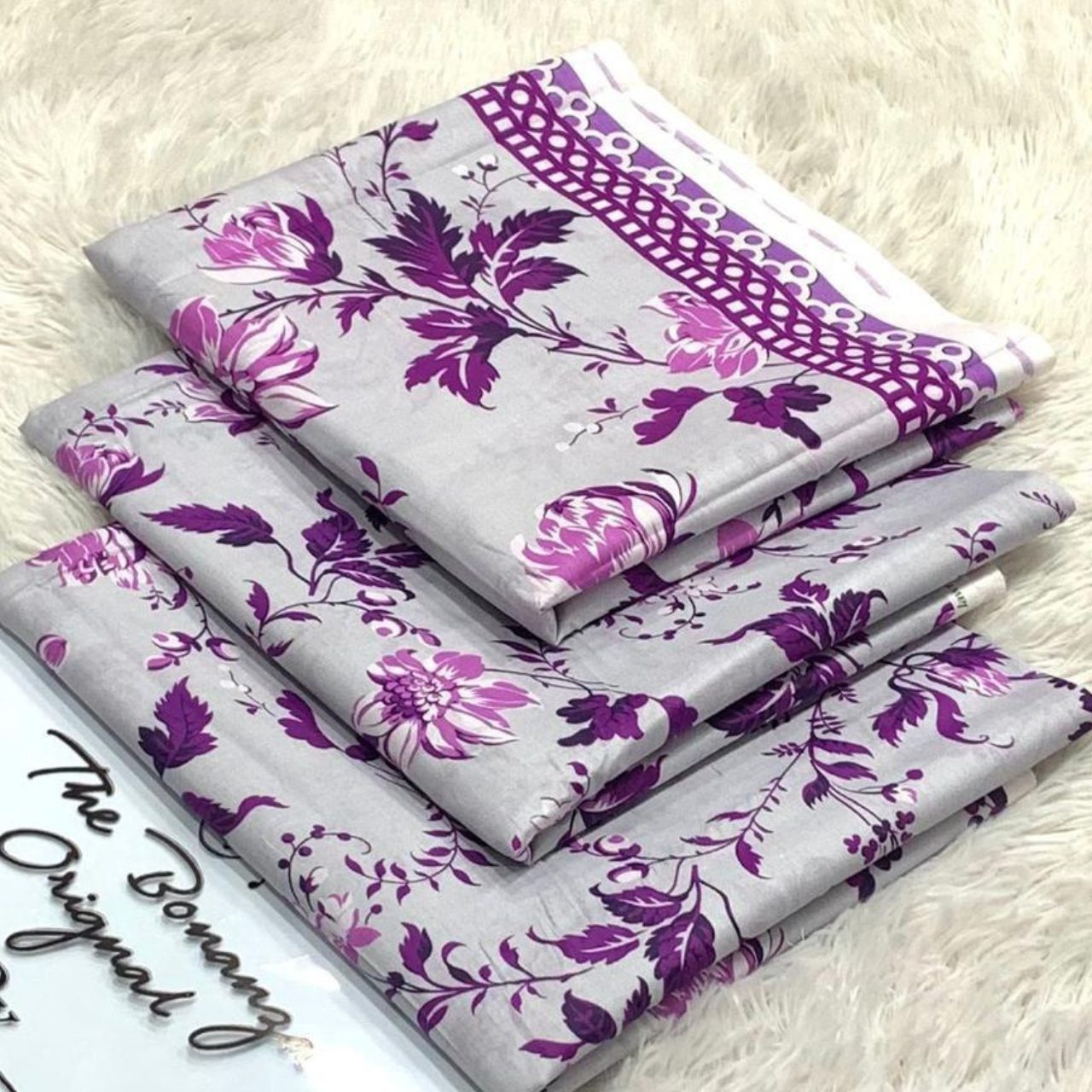 Crimson Poppy 3-Piece Unstitched Suit - Radiant Yellow & Emerald