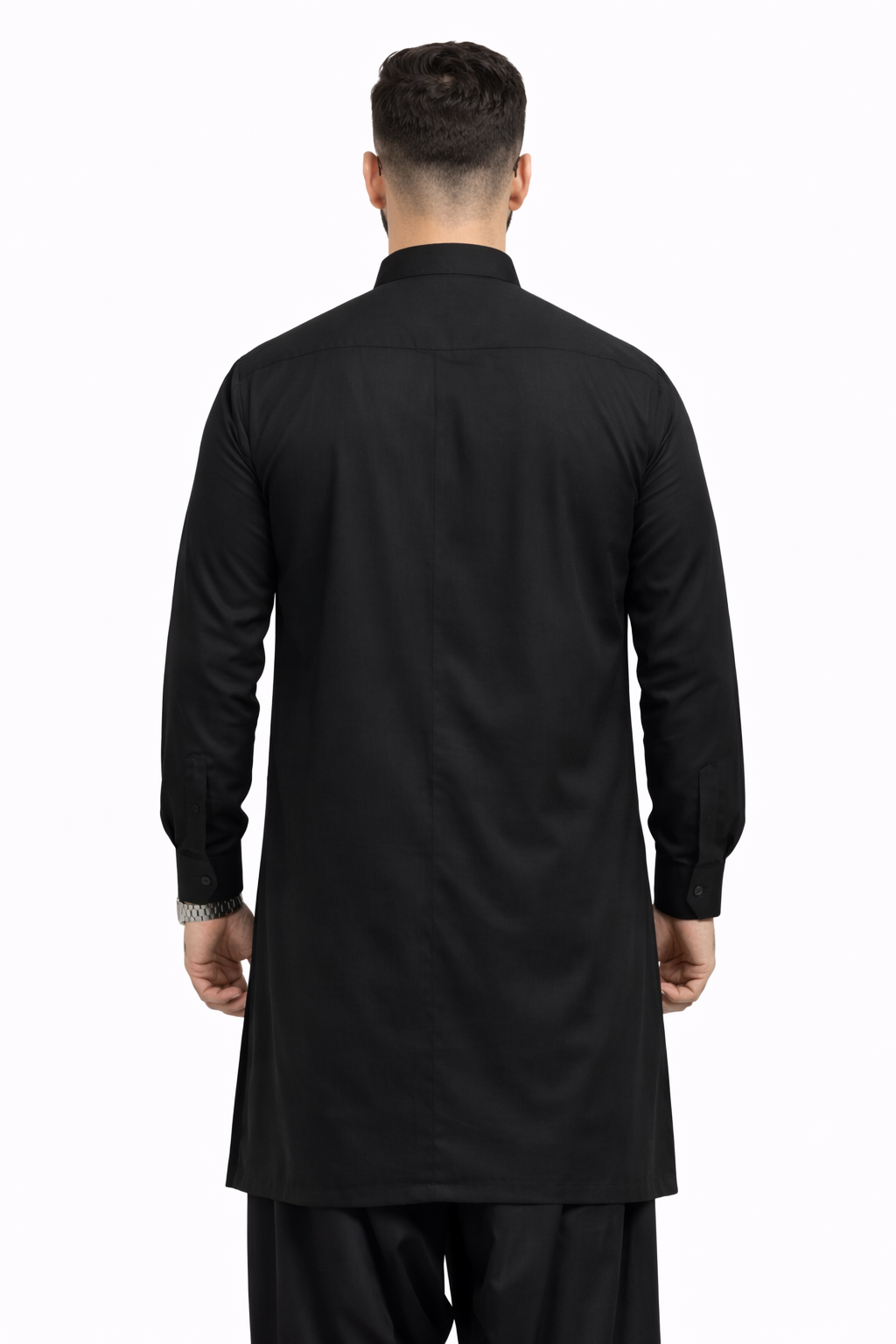 Black Unstitched Shalwar Kameez – Everyday Comfort (Copy)