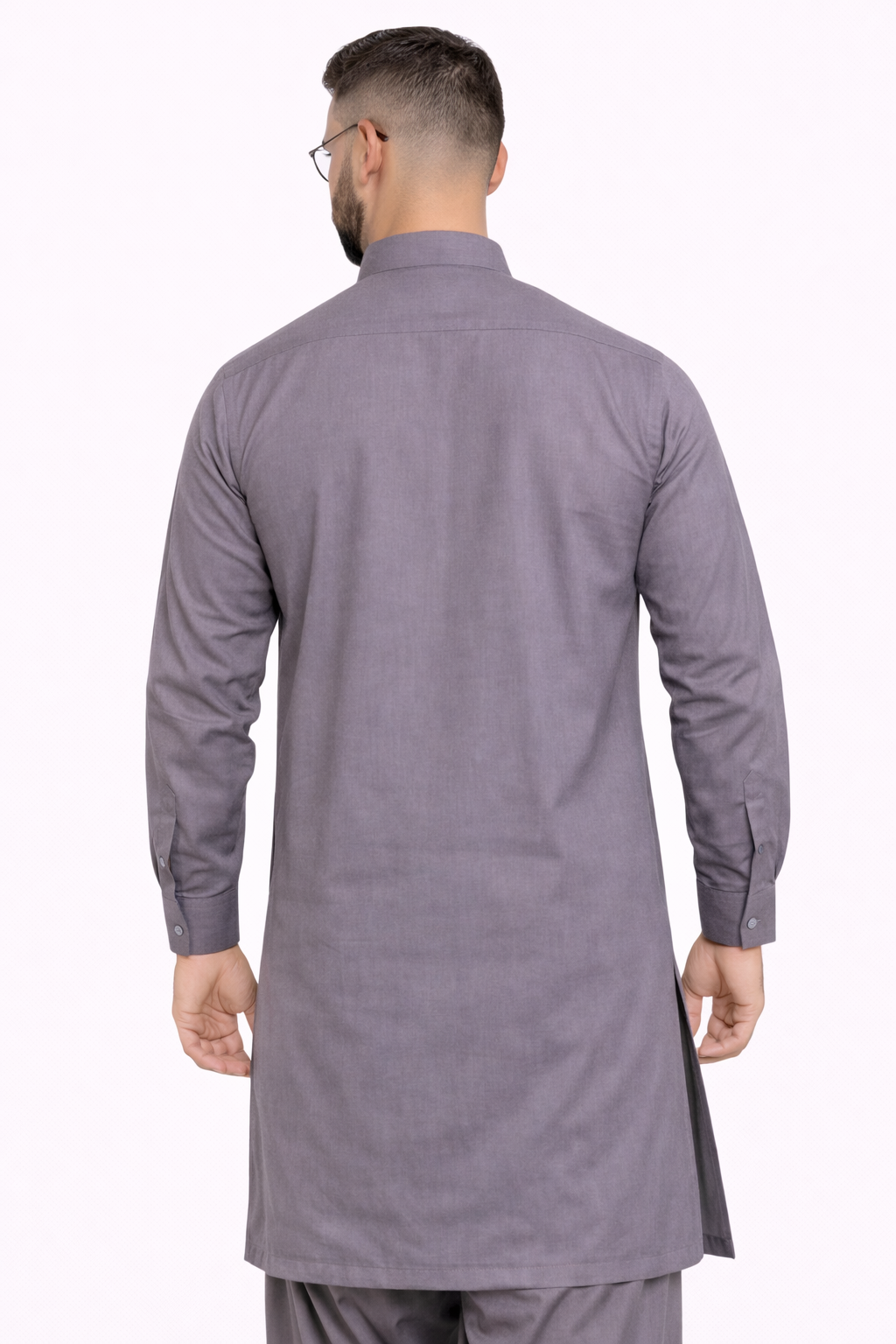 Muted Lavender Grey  Unstitched Shalwar Kameez – Everyday Comfort