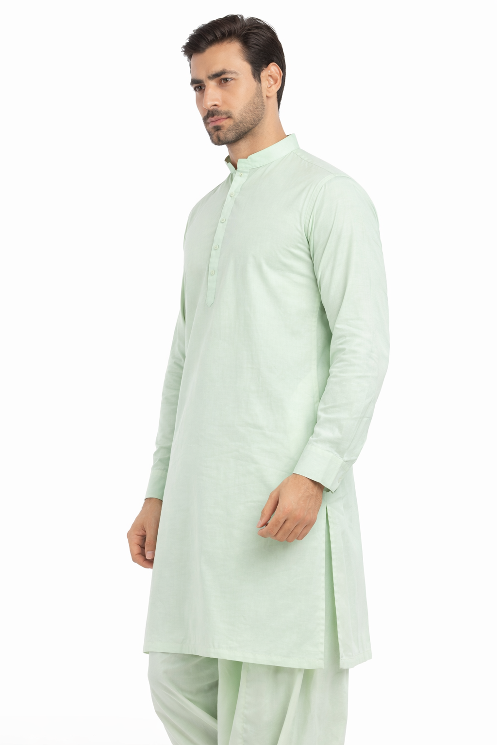Mint Green Unstitched Shalwar Kameez – Everyday Comfort