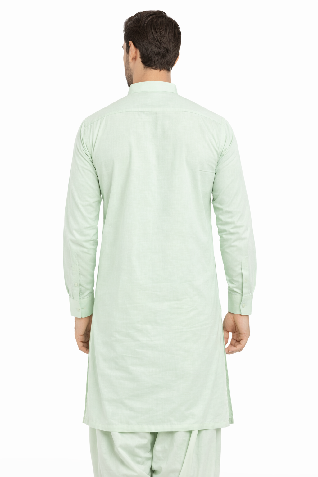 Mint Green Unstitched Shalwar Kameez – Everyday Comfort