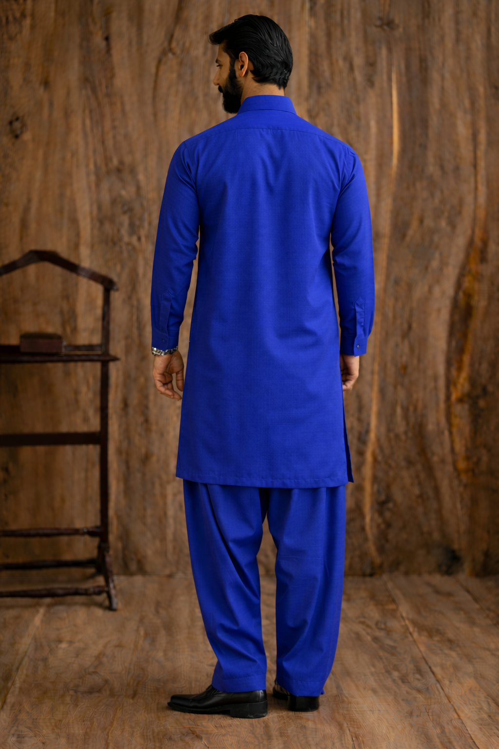 Royal Blue Boski Unstitched Shalwar Kameez – Everyday Comfort